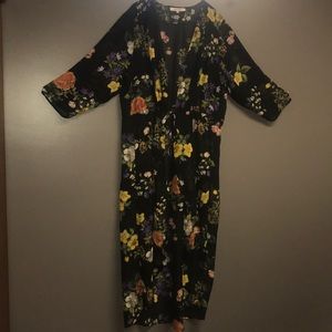 Gorgeous floral duster kimono